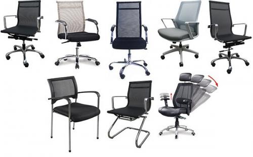 Những mẫu ghế nhân viên văn phòng mang nét hiện đại chuyên nghiệp