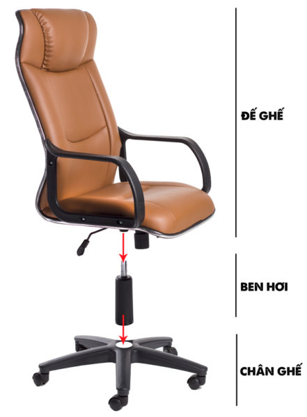 Cấu tạo ghế làm việc giá rẻ 