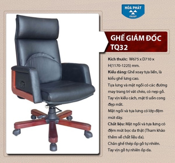 Ghế giám đốc Hòa Phát TQ32