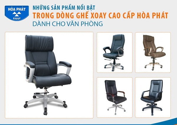 Tìm hiểu 6 loại ghế xoay cao cấp dành cho lãnh đạo