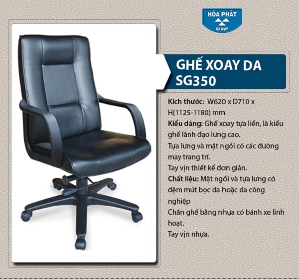 Ghế xoay cao cấp SG350